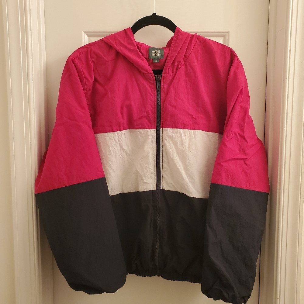 Wild & Fable Color Block Windbreaker